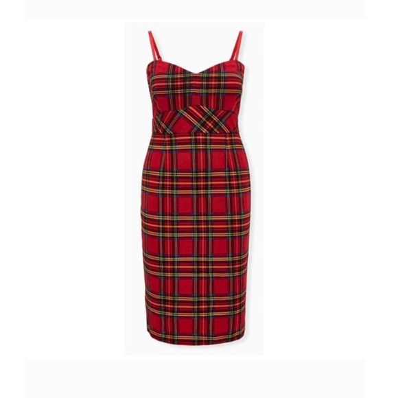 Torrid x Betsey Johnson Plaid Dress - Picture 3 of 5